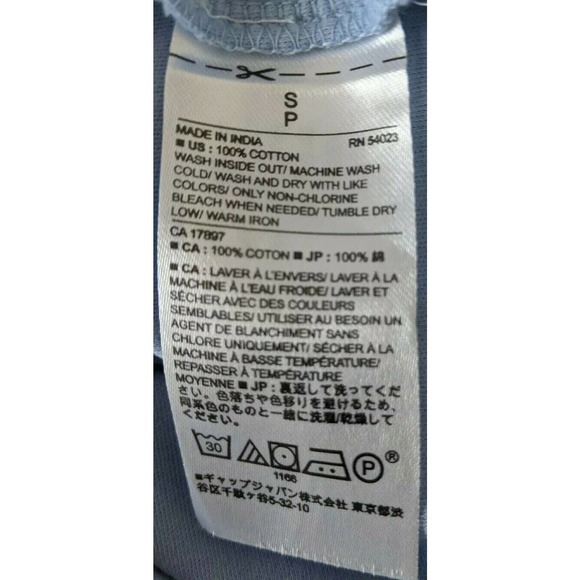 Banana Republic Polo Dress Blue Polka Dot - Picture 7 of 7